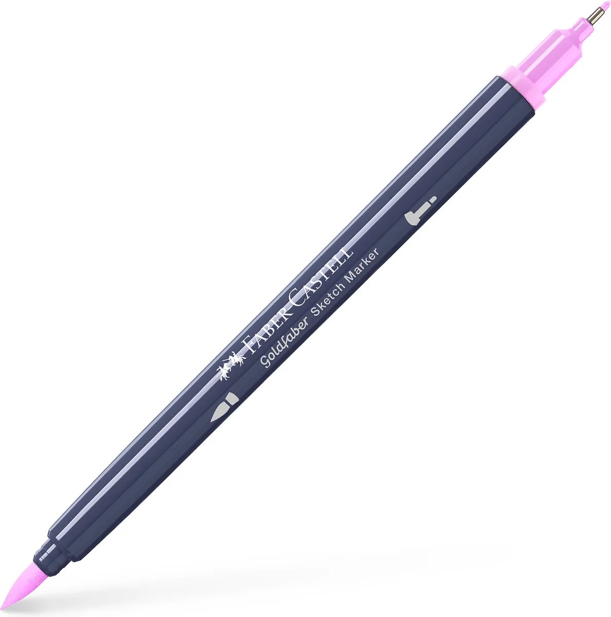 Goldfaber sketchmarker - 1st. - 119 light magenta - alcoholmarker - FC-164732 fra Faber-Castell i 119 light magenta – produktbillede