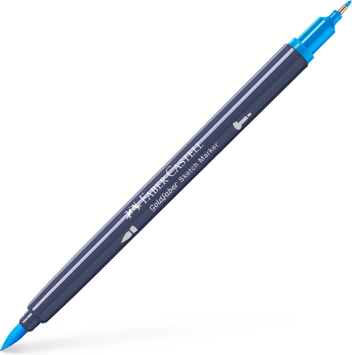 Goldfaber sketchmarker - 1st. - 449 azure blue - alcoholmarker - FC-164748 fra Faber-Castell i 449 azure blue – produktbillede