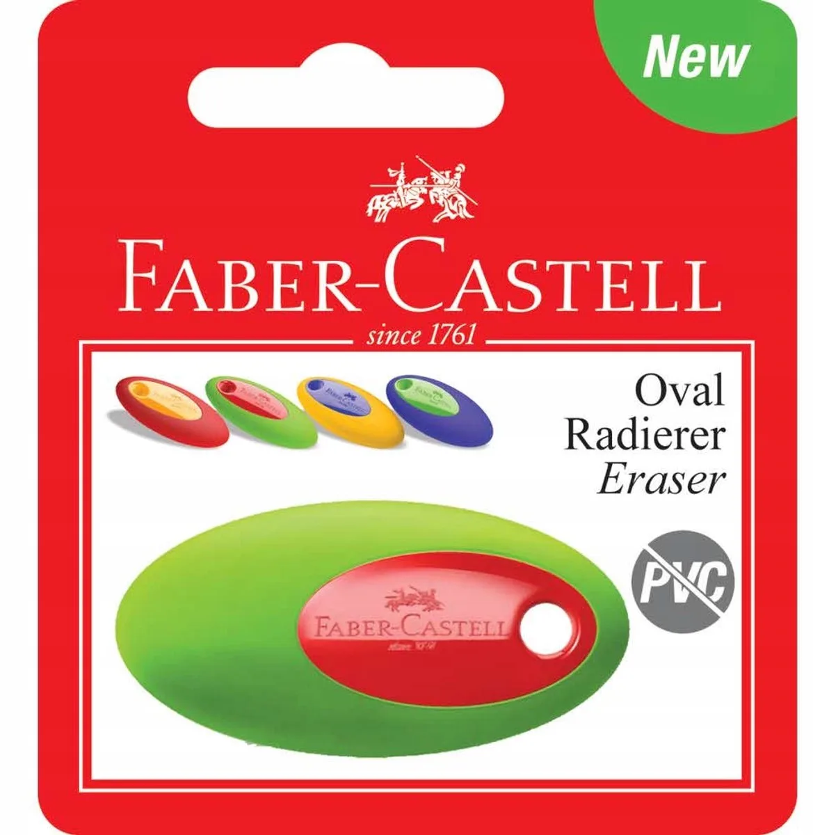 Gum Gummetten PVC-vrij - Mix Kleuren by Faber-Castell – product photo