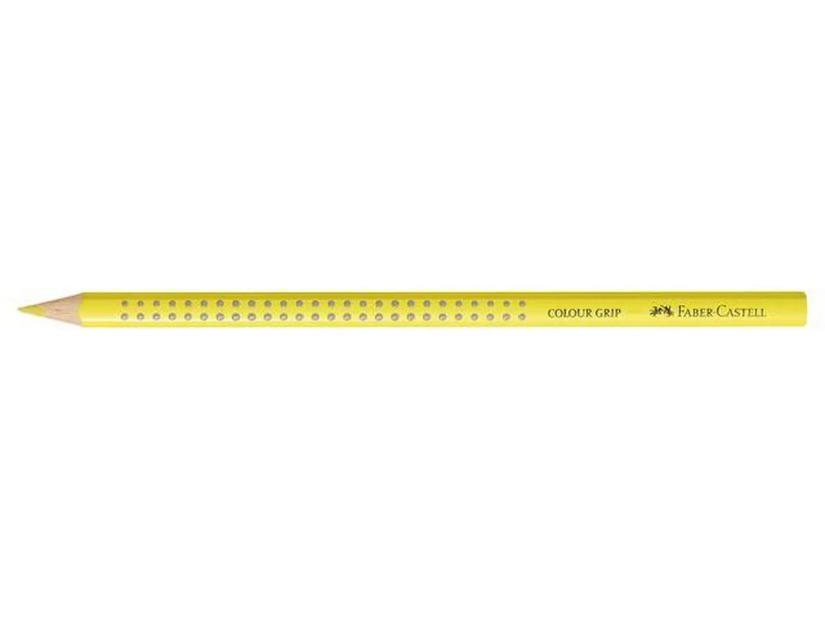 Kleurpotlood Faber Castell GRIP 05 cadmiumgeel licht doos met 12 stuks van Faber-Castell – productfoto