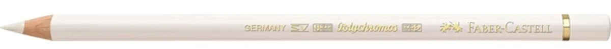 Kleurpotlood Faber Castell Polychromos 101 doos met 6 stuks van Faber-Castell in Wit – productfoto