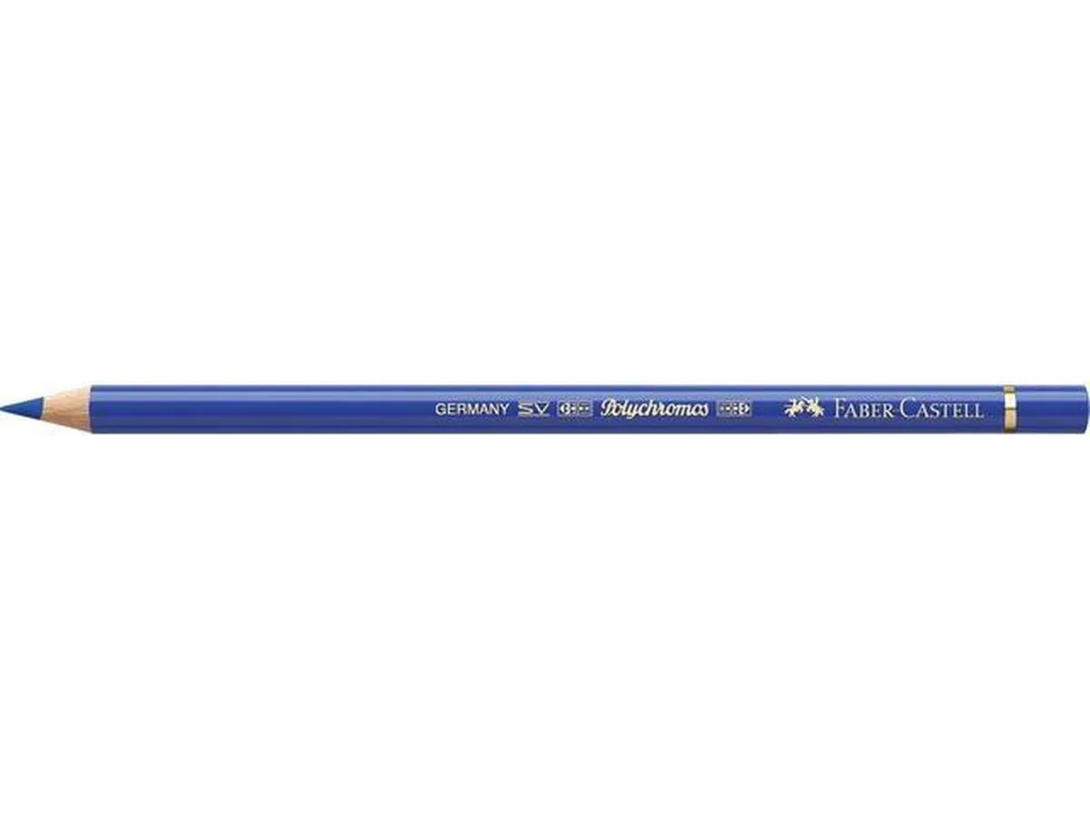 Kleurpotlood Faber Castell Polychromos 143 kobaltblauw doos met 6 stuks fra Faber-Castell i Blå – produktbillede