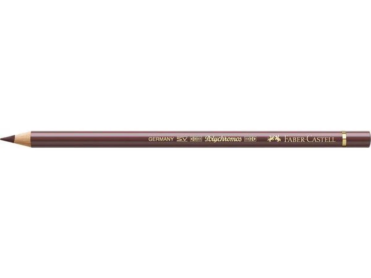 Kleurpotlood Faber Castell Polychromos 176 van Dyck doos met 6 stuks fra Faber-Castell i Brun – produktbillede