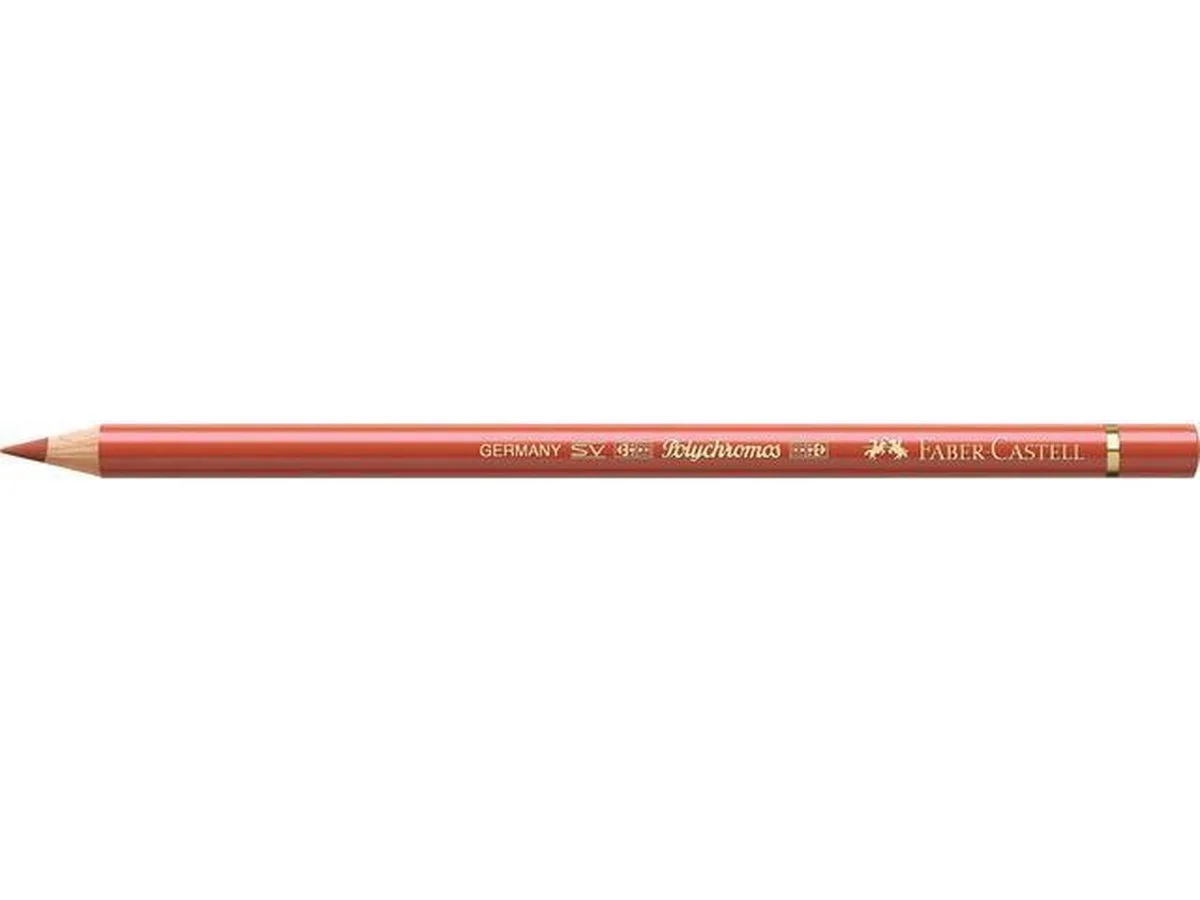 Kleurpotlood Faber Castell Polychromos 188 doos met 6 stuks fra Faber-Castell i Bloedrood – produktbillede