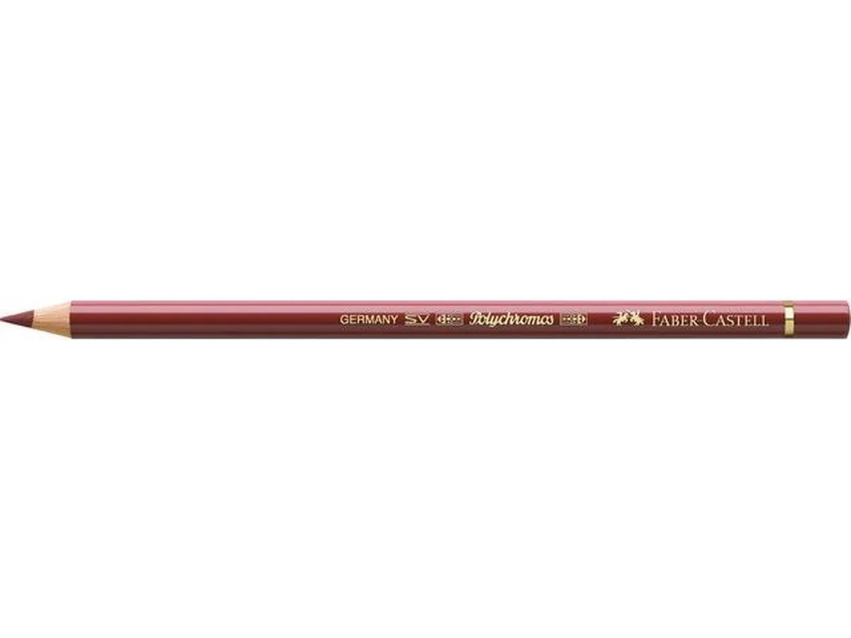 Kleurpotlood Faber Castell Polychromos 192 Indisch doos met 6 stuks fra Faber-Castell i Rød – produktbillede