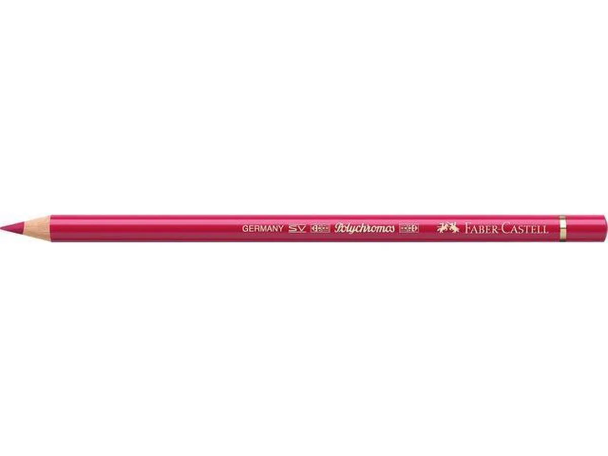 Kleurpotlood Faber Castell Polychromos 226 doos met 6 stuks fra Faber-Castell i Scharlaken – produktbillede