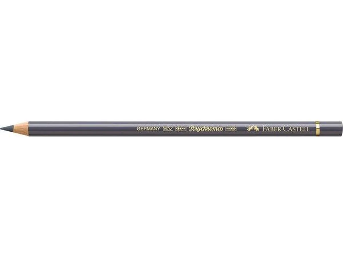 Kleurpotlood Faber Castell Polychromos 234 koudgrijs V doos met 6 stuks fra Faber-Castell i Grå – produktbillede