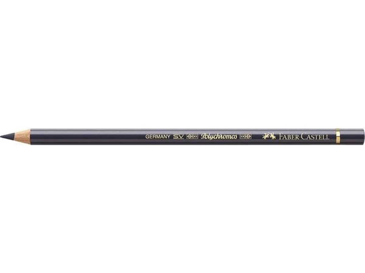 Kleurpotlood Faber Castell Polychromos 235 koudgrijs VI doos met 6 stuks fra Faber-Castell i Grå – produktbillede