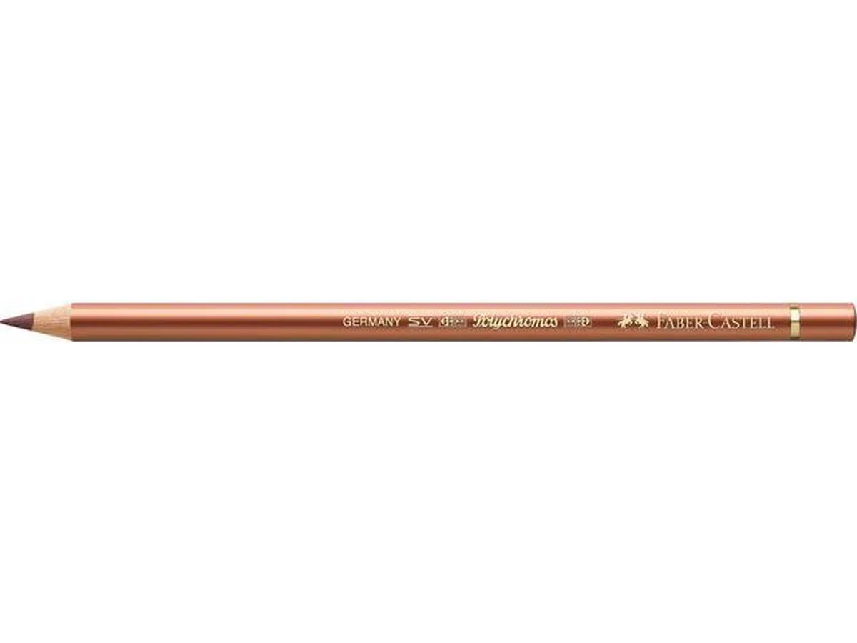 Kleurpotlood Faber Castell Polychromos 252 doos met 6 stuks van Faber-Castell in Koper – productfoto