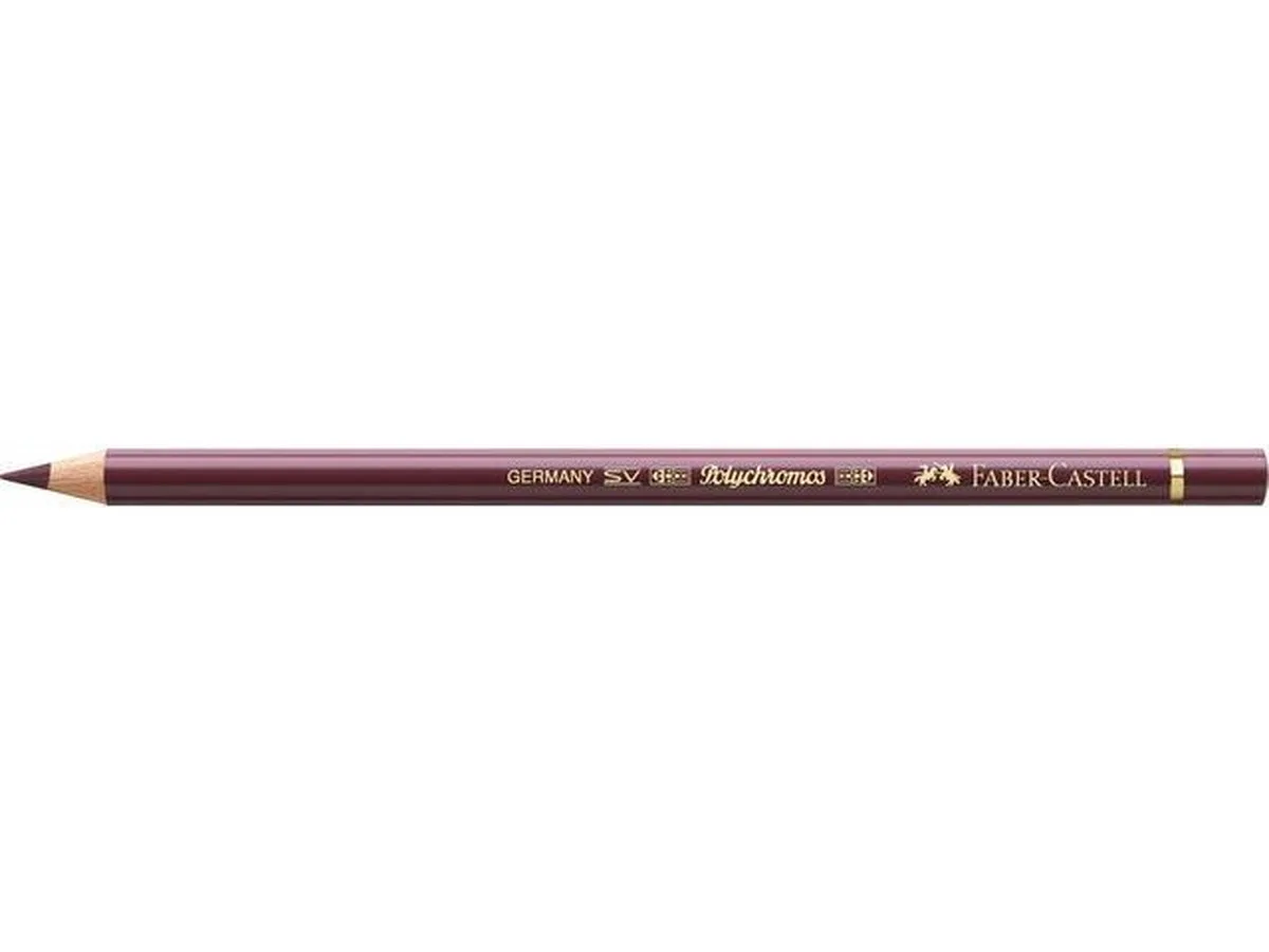 Kleurpotlood Faber Castell Polychromos 263 violet caput mortuum doos met 6 stuks fra Faber-Castell i Lilla – produktbillede
