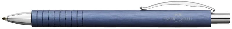 Kugelschreiber Essentio Aluminium, blau by Faber-Castell – product photo