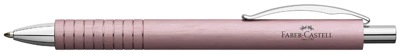 Kugelschreiber Essentio Aluminium, rosé by Faber-Castell – product photo