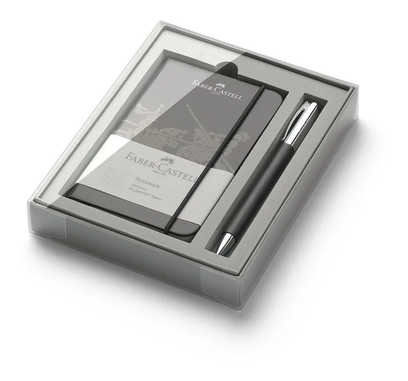 Kugelschreiber Faber Castell Drehkugelschreiber Ambition Edelharz sw Promo de Faber-Castell – photo produit