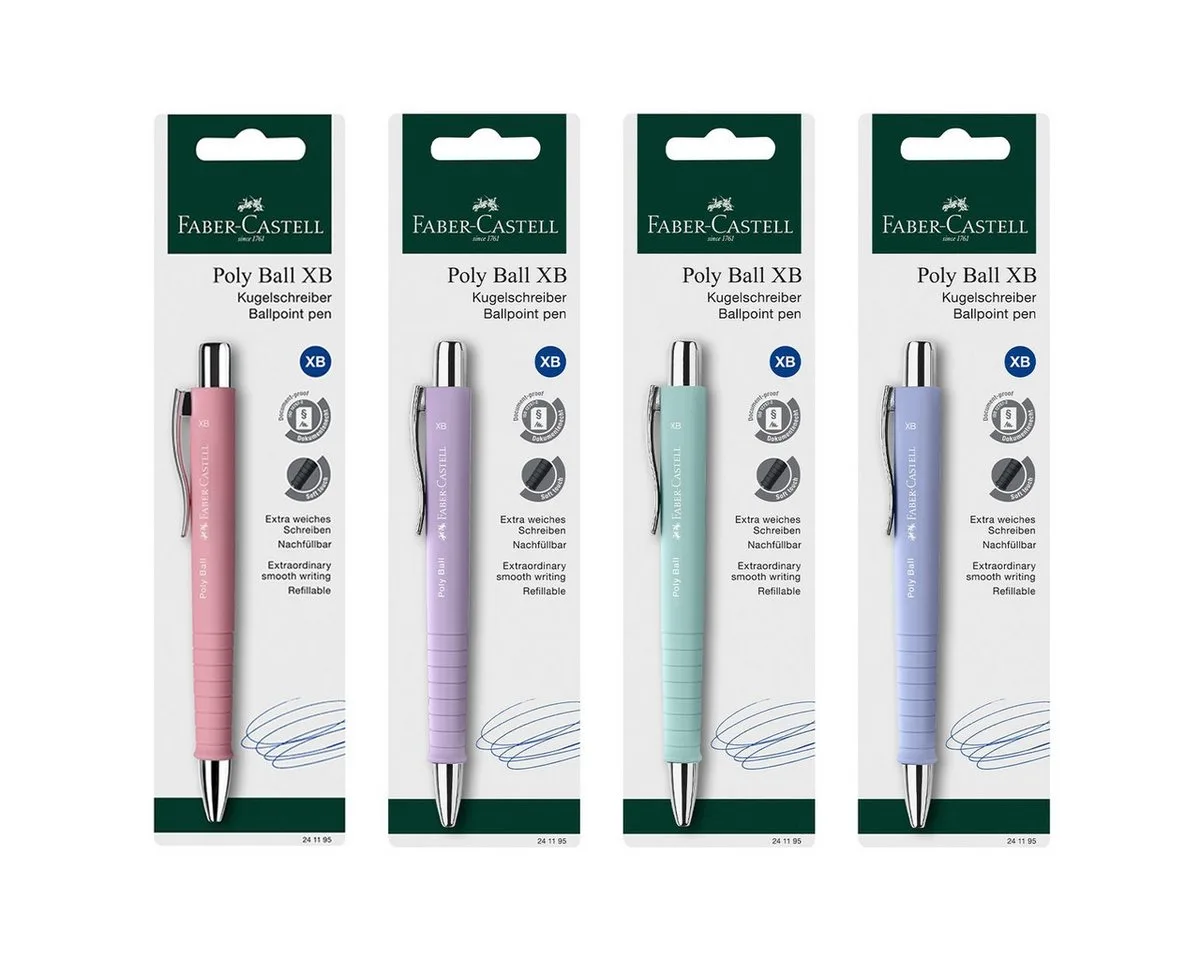 Kugelschreiber FABER-CASTELL Kugelschreiber Poly Ball XB de Faber-Castell – photo produit