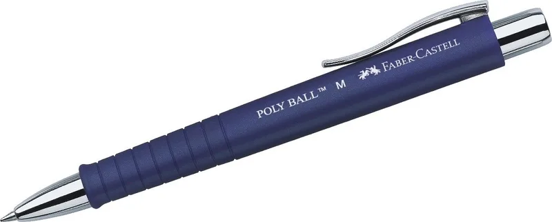 Kugelschreiber Kugelschreiber Poly Ball blau de Faber-Castell – photo produit
