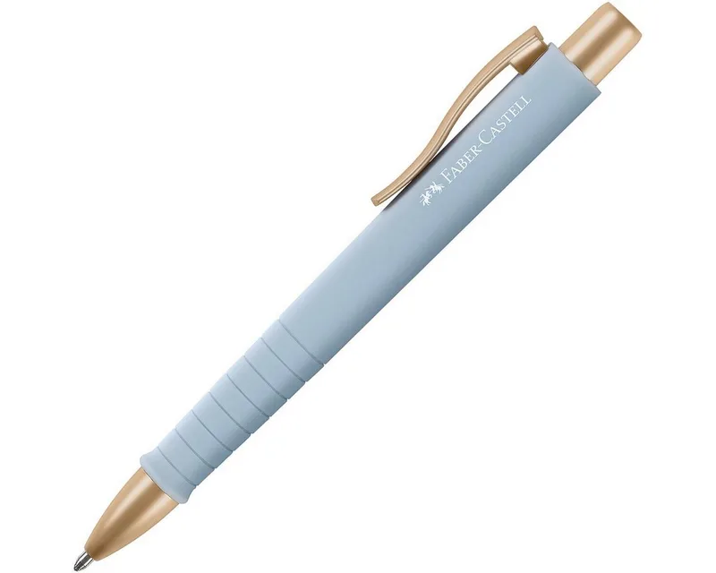 Kugelschreiber Poly Ball Urban XB, dokumentenecht von Faber-Castell in Blau – Produktfoto