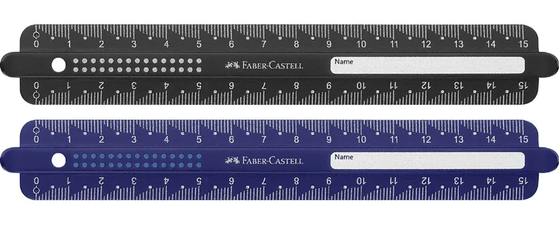 Lineal DOTS, 300 mm, farbig sortiert by Faber-Castell – product photo