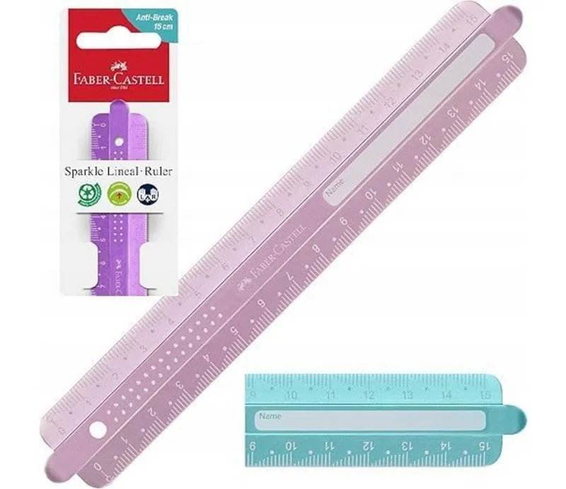 Lineal Faber-Castell Lineal Sparkle 30 cm bruchsicher by Faber-Castell – product photo