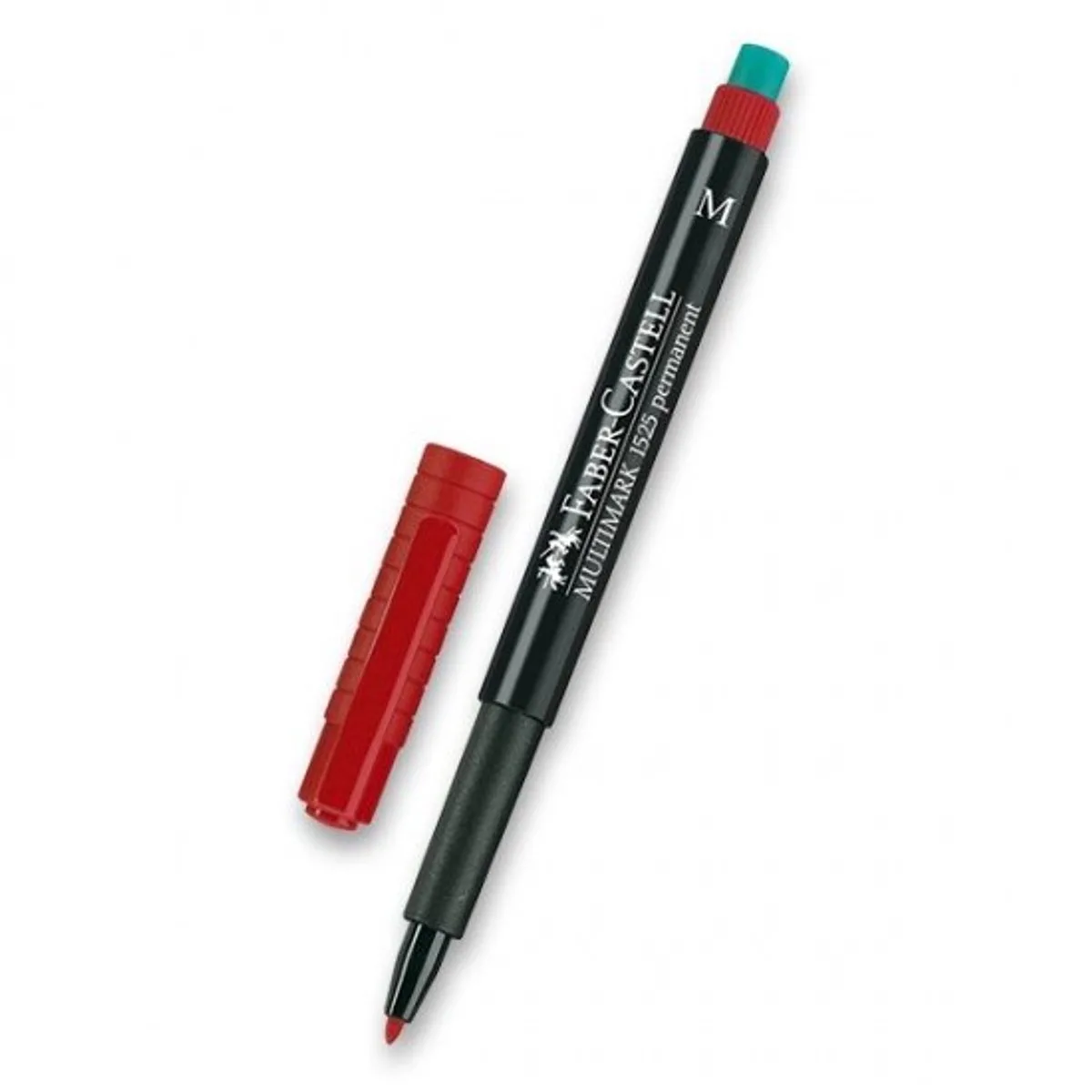 Multimark OHP Permanent Marker - Fijn (0.6mm) de Faber-Castell en Rouge – photo produit
