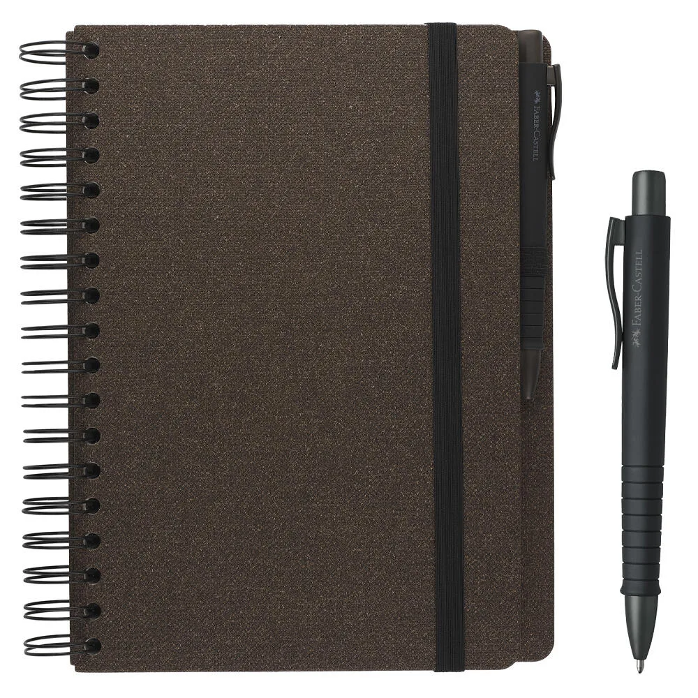 Notizbuch, blanko, 180 Seiten, ca. A5 van Faber-Castell – productfoto