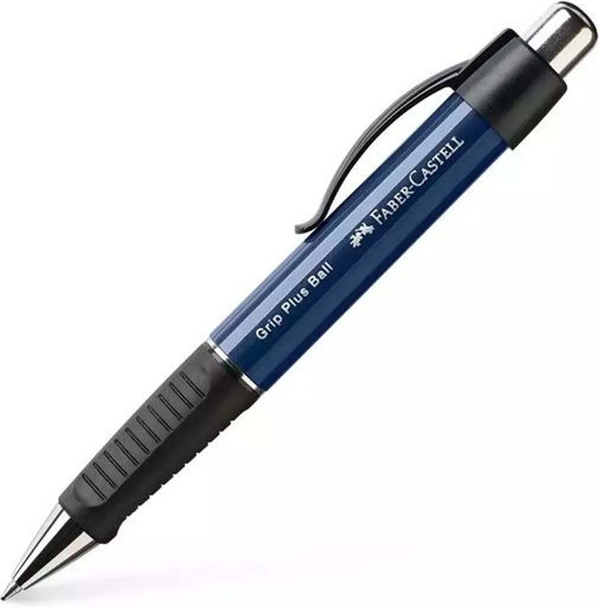 Pen Faber-Castell Grip Plus Ball M 5 Stuks fra Faber-Castell i Blå – produktbillede