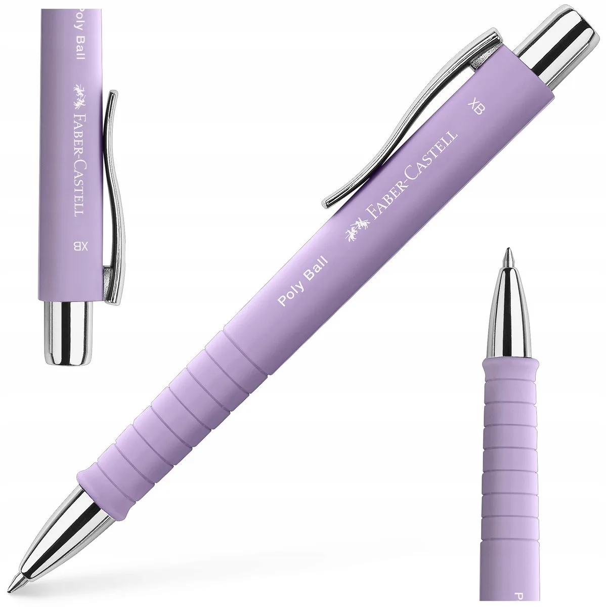 Poly Ball XB Vulpotlood Blauw - Comfortabel Schrijven van Faber-Castell in Paars – productfoto