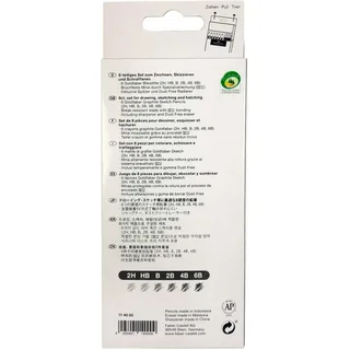 Potlood Faber-Castell 6 hardheden inclusief puntenslijper en gum fra Faber-Castell – produktbillede 4 af 5