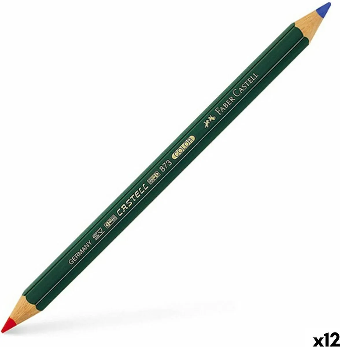 Potlood Faber-Castell 873 Color Blauw (12 Stuks) by Faber-Castell in Red – product photo