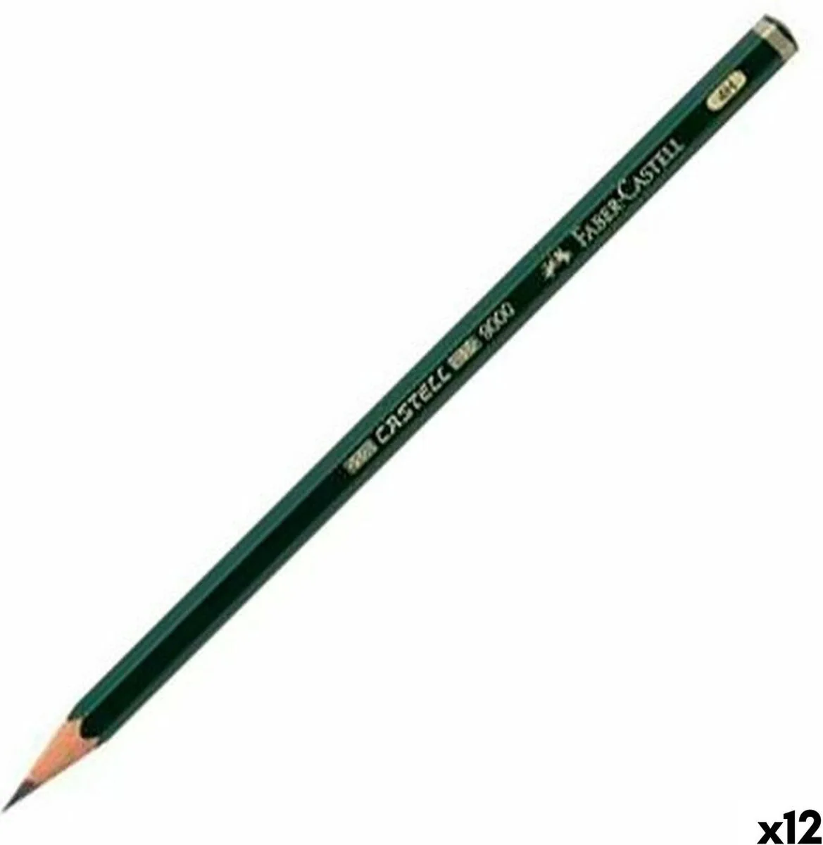 potlood Faber-Castell 9000 5H doos met 12 stuks de Faber-Castell – photo produit