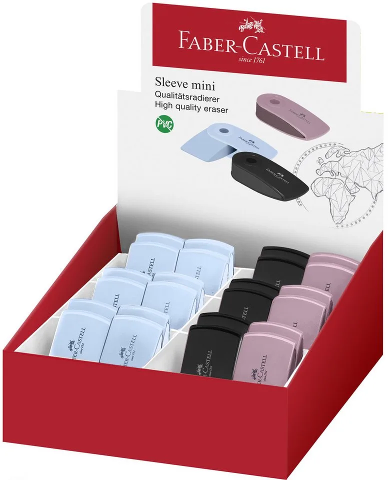 Radiergummi Faber Castell Radierer Sleeve 54x24x10 mm New Harmony de Faber-Castell – photo produit