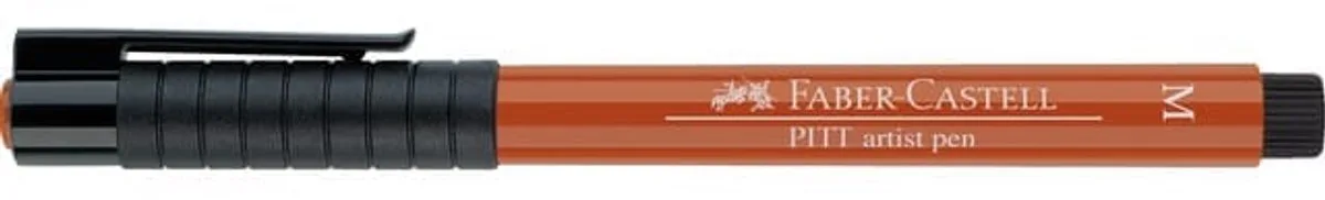 tekenstift Faber-Castell Pitt Artist Pen M FC-167388 de Faber-Castell en Sanguine – photo produit