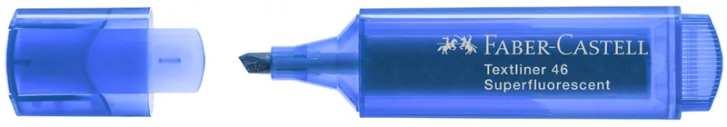 Textmarker TEXTLINER 1546, blau von Faber-Castell – Produktfoto