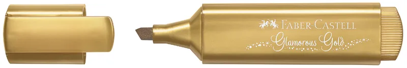 Textmarker TEXTLINER 46 METALLIC, gold från Faber-Castell – produktbild
