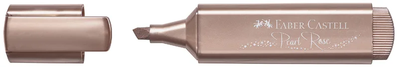 Textmarker TEXTLINER 46 METALLIC, rosé de Faber-Castell – photo produit