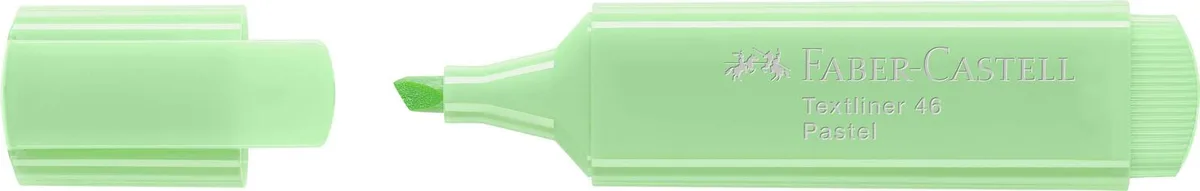 TL 46 Pastell Textmarker Grün van Faber-Castell – productfoto