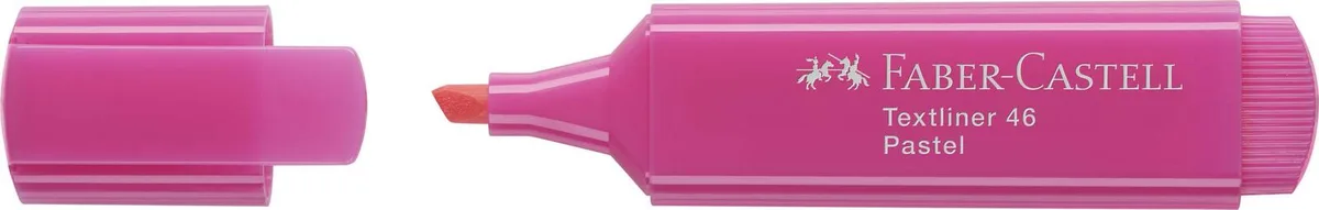 TL 46 Pastell Textmarker Rosa van Faber-Castell – productfoto