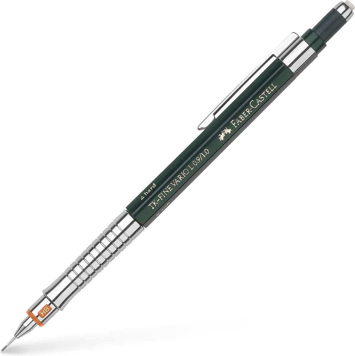 vulpotlood -TK-Fine Vario - schrijfbreedte 1.0mm - FC-135900 von Faber-Castell in Grün – Produktfoto