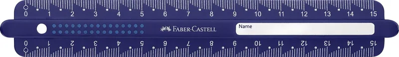 Zeichenlineal Faber Castell Lineal 15 cm bruchsicher Dots de Faber-Castell – photo produit