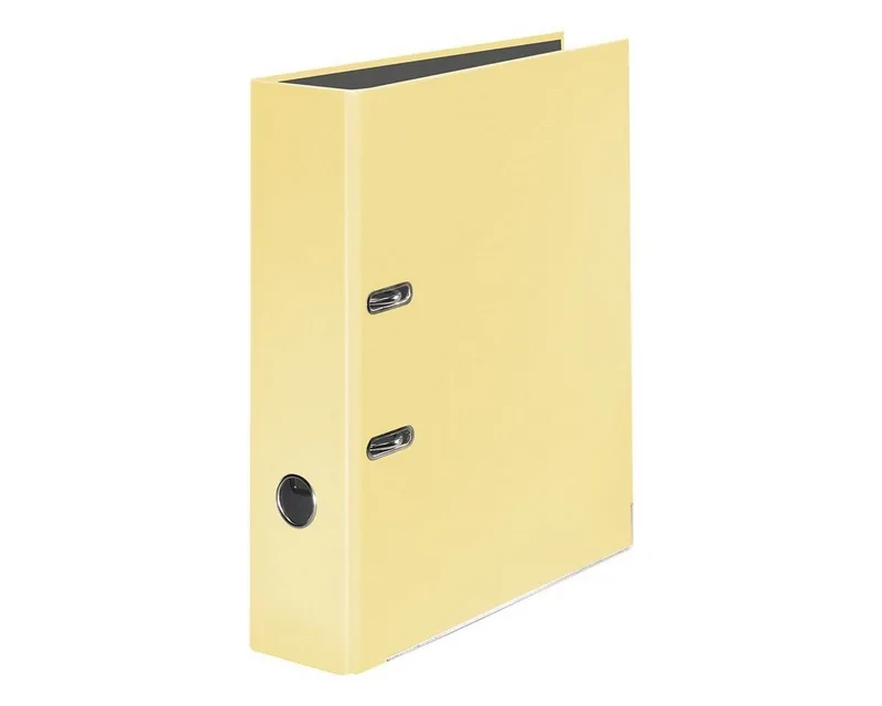Aktenordner PastellColor, breit, A4 by Falken in Yellow – product photo