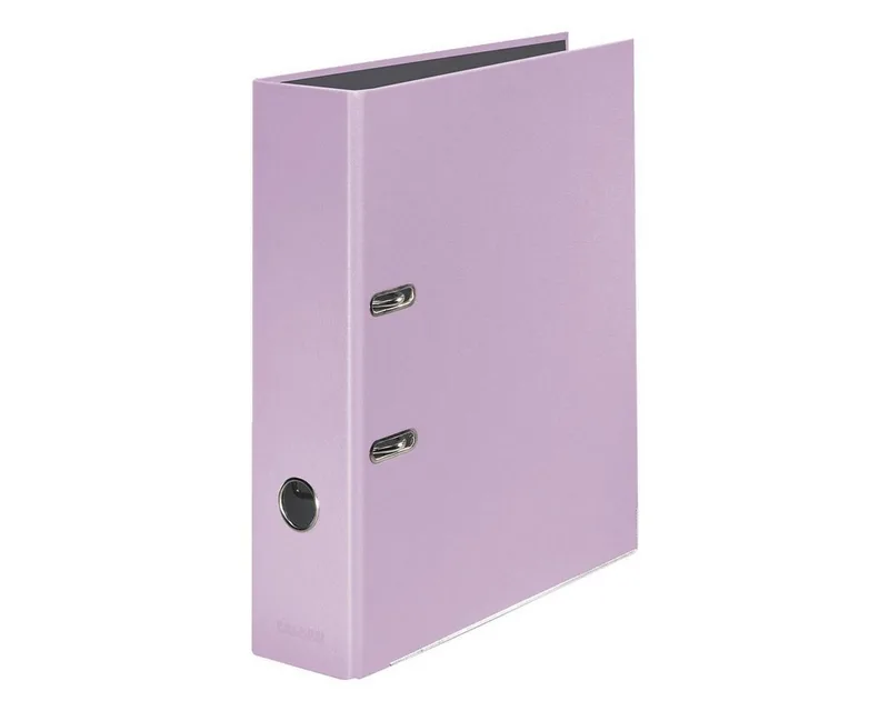 Aktenordner PastellColor, breit, A4 by Falken in Purple – product photo