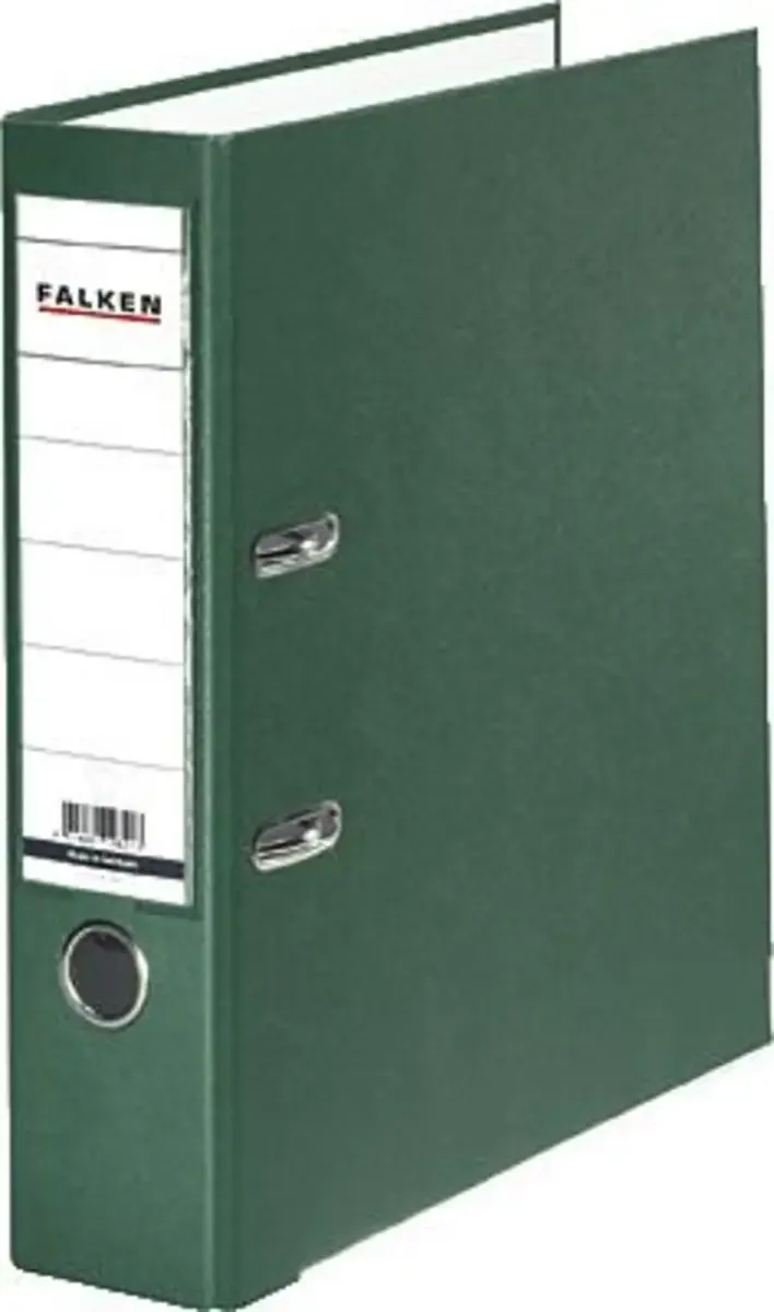 Ordner PP-Color DIN A4 Rückenbreite: 80 mm Grün 2 Bügel 9984055 by Falken – product photo