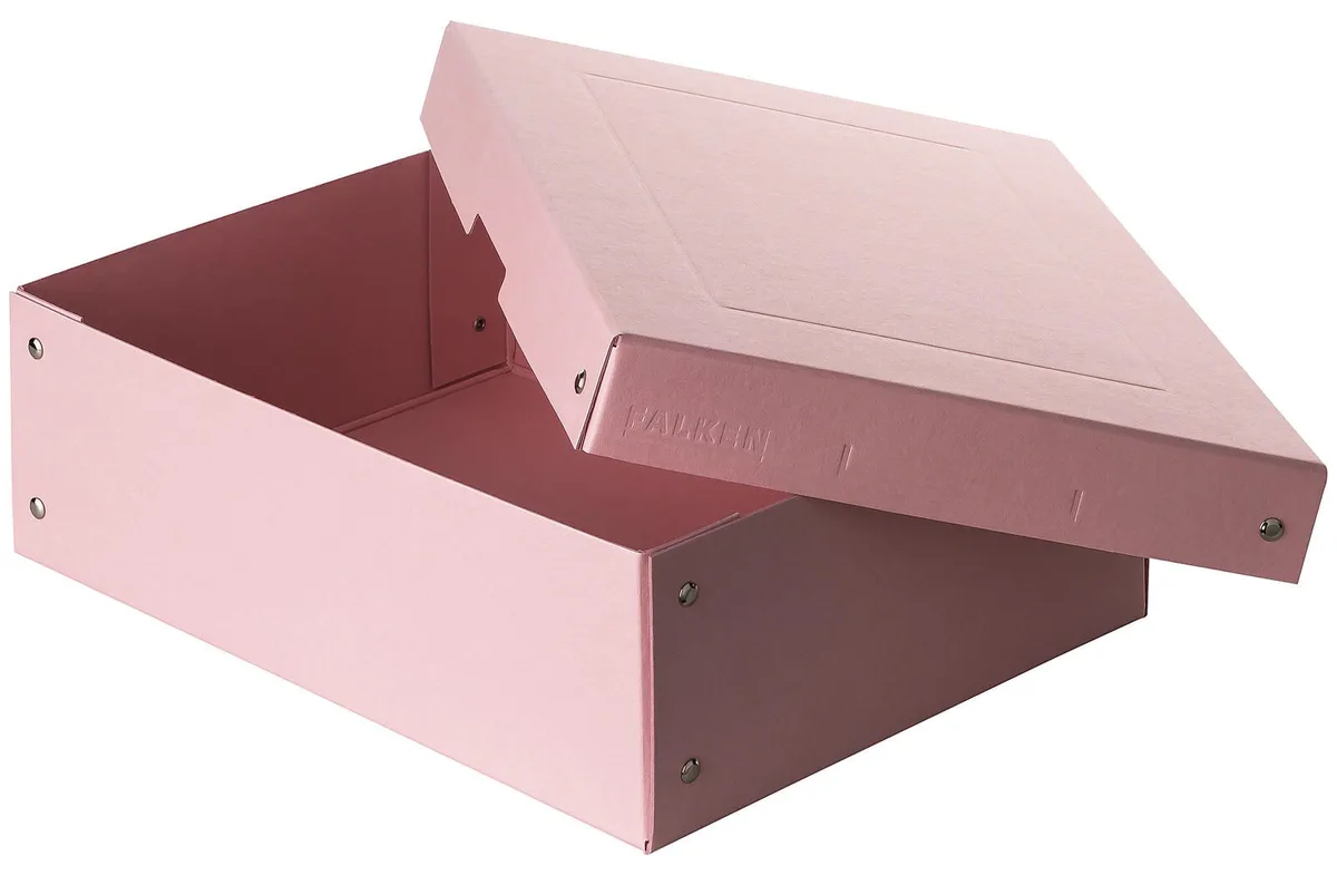 PURE Aufbewahrungsbox 1250 Blatt pastellrosa 24,0 x 32,0 x 10,0 cm, 1 St. de Falken – photo produit