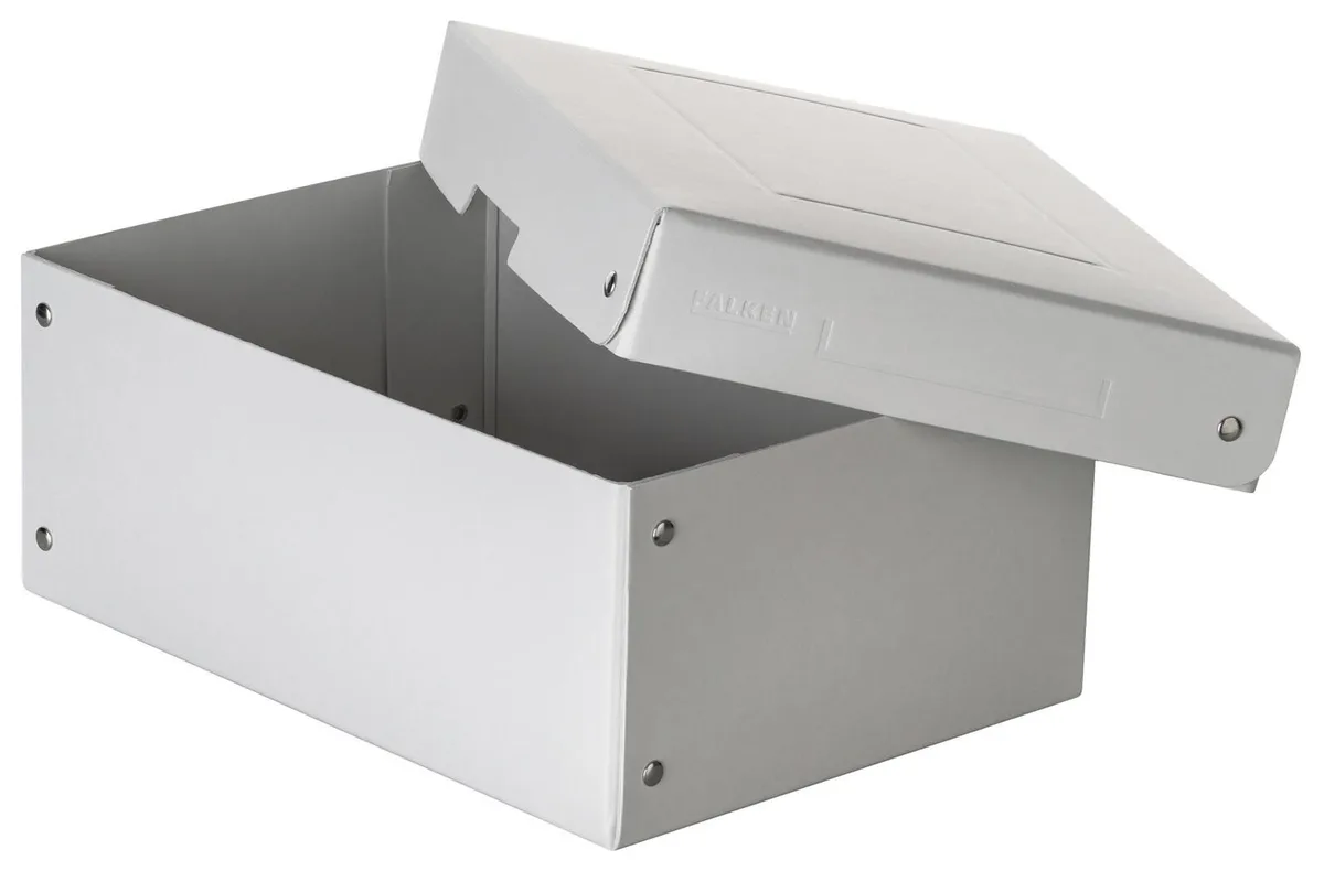 PURE Aufbewahrungsbox 1250 Blatt weiß 18,0 x 25,0 x 10,0 cm, 1 St. van Falken – productfoto
