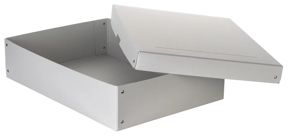 PURE Aufbewahrungsbox 1250 Blatt weiß 32,0 x 44,0 x 10,0 cm, 1 St. van Falken – productfoto
