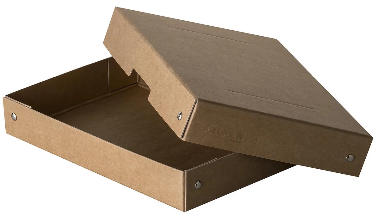 PURE Aufbewahrungsbox 500 Blatt braun 18,0 x 25,0 x 4,0 cm, 1 St. de Falken – photo produit