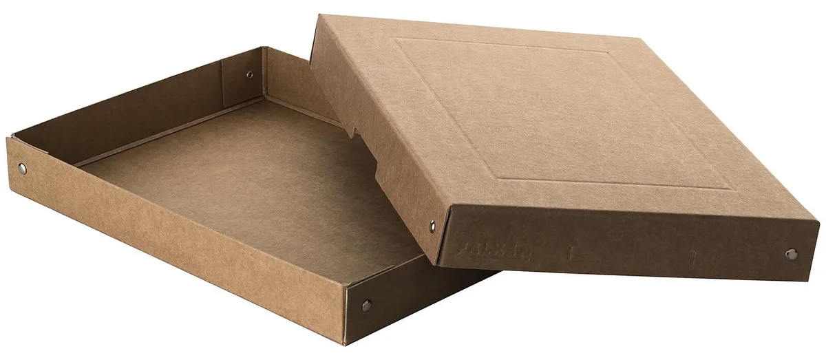 PURE Aufbewahrungsbox 500 Blatt braun 24,0 x 32,0 x 4,0 cm, 1 St. de Falken – photo produit