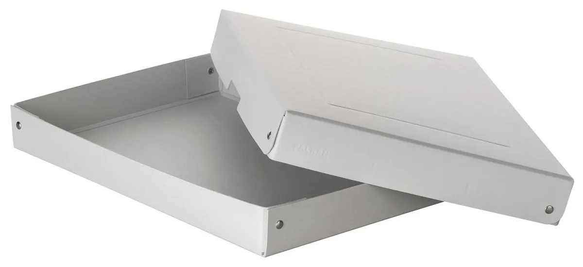 PURE Aufbewahrungsbox 500 Blatt weiß 24,0 x 32,0 x 4,0 cm, 1 St. de Falken – photo produit