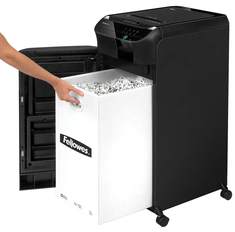 Aktenvernichter AutoMax 600M, Partikel 2 x 12 mm von Fellowes – Produktfoto