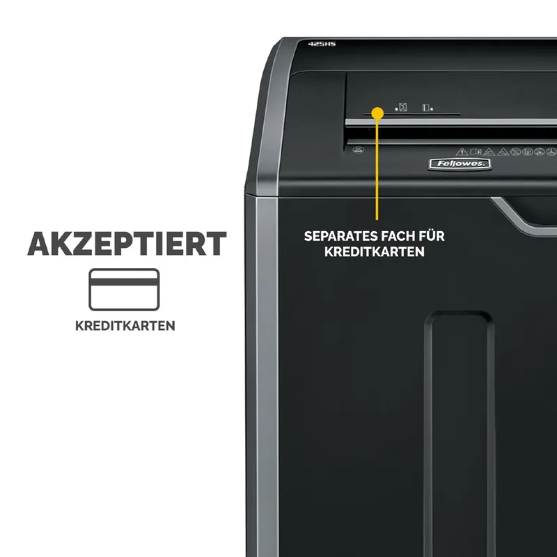 Aktenvernichter Powershred 425HS, Partikel by Fellowes – product photo