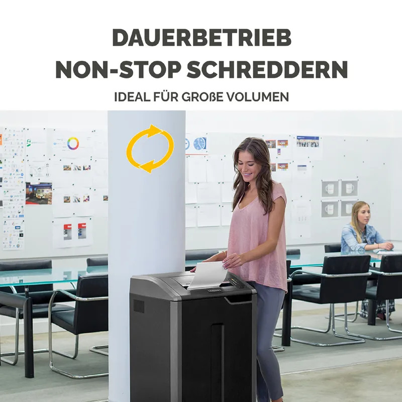 Aktenvernichter Powershred 485Ci, Partikel, Schweiz by Fellowes – product photo